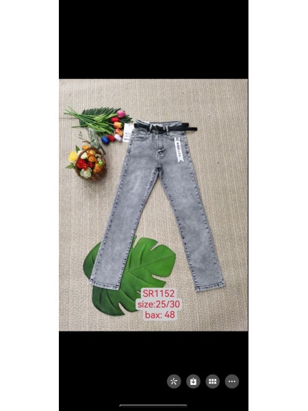 Spodnie Jeansy damskie ,Size 25-30.paczka 10szt,