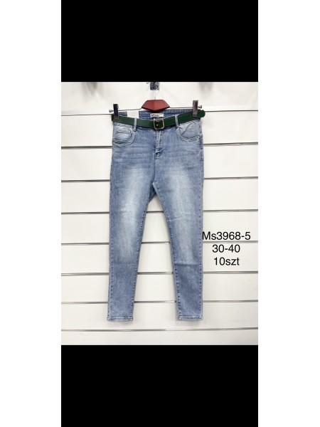 Spodnie Jeansy damskie ,Size 30-40.paczka 10szt,