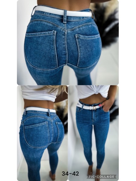 Spodnie   Jeansy damskie ,Size 34-42.paczka 10szt,