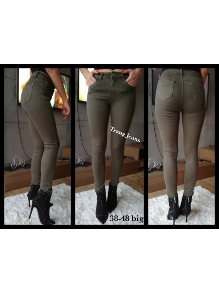 Spodnie   Jeansy damskie ,BigSize 38-48.paczka 10szt,