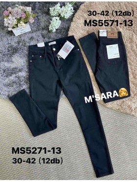 Spodnie   Jeansy damskie M'sara ,Size 30-42.paczka 12szt,