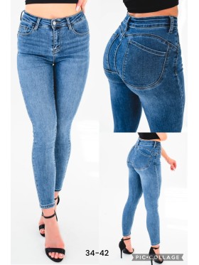 Spodnie Jeansy  damskie ,Size 34-42.paczka 10szt,