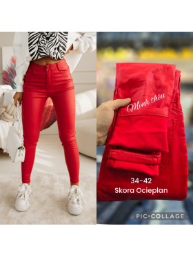 Spodnie skórzane  damskie ,Size 34-42 .paczka 10szt,