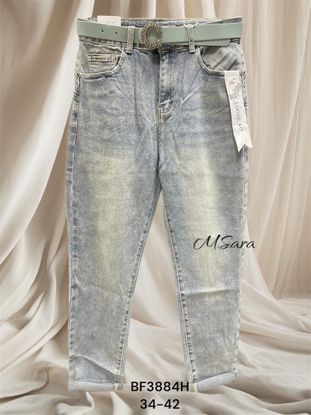 Spodnie Jeansy  damskie ,Size 34-42.paczka 10szt,