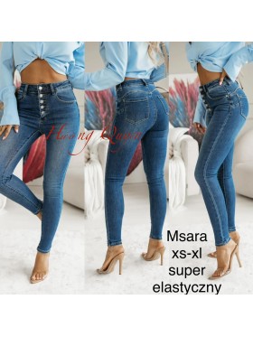 Spodnie Jeansy damskie M'sara,Size XS-xl.paczka 10szt,