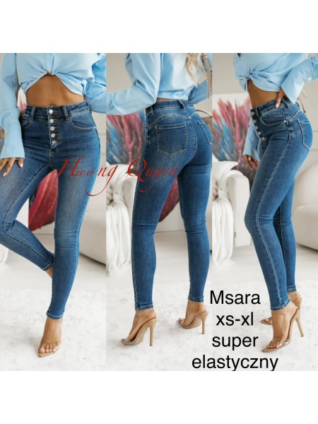 Spodnie Jeansy damskie M'sara,Size XS-xl.paczka 10szt,