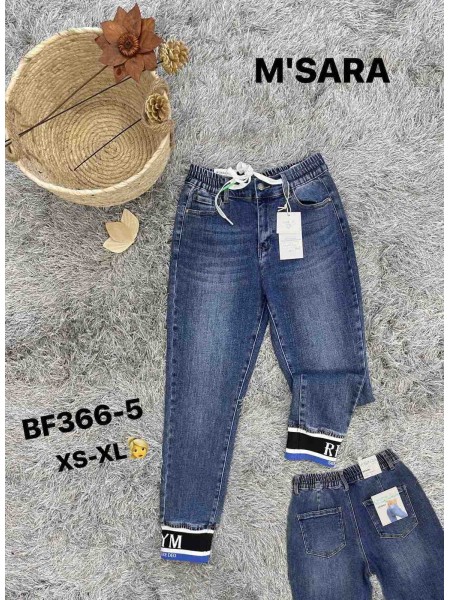 Spodnie Jeansy damskie M'sara,Size XS-xl.paczka 12szt,