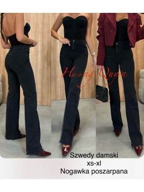 Spodnie Jeansy damskie ,Size xs-xl.paczka 10szt,