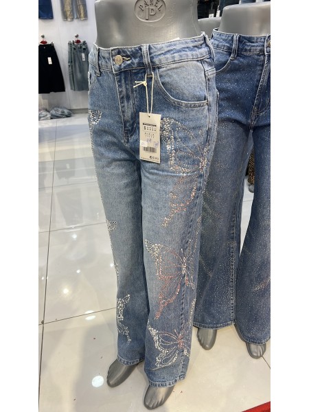 Spodnie Jeansy damskie M'sara,Size XS-xl.paczka 10szt,