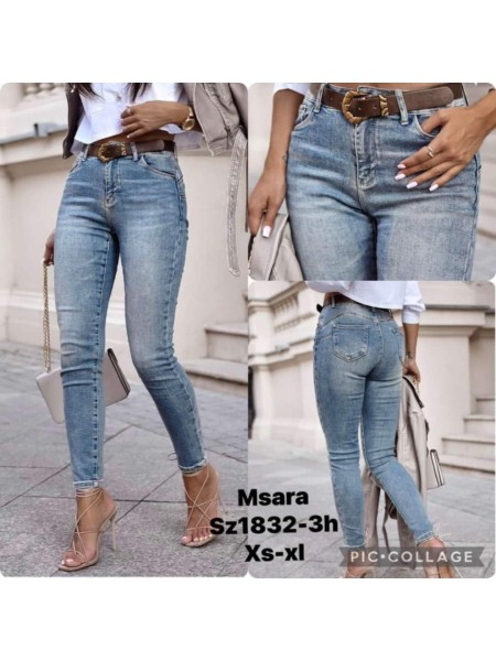 Spodnie Jeansy damskie M'sara,Size XS-xl.paczka 10szt,