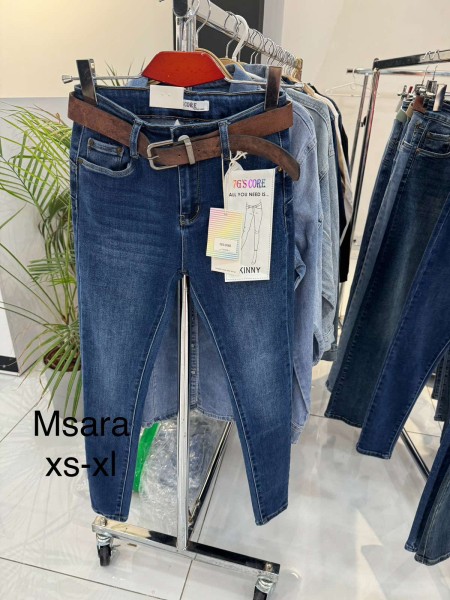 Spodnie Jeansy damskie M'sara,Size XS-xl.paczka 10szt,