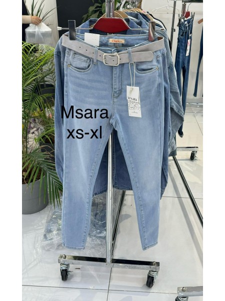 Spodnie Jeansy damskie M'sara,Size XS-xl.paczka 10szt,