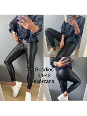 Spodnie skórzane damskie  ,Size 34-42.paczka 10szt,