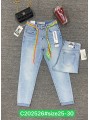 Spodnie Jeansy damskie ,Size 25-30.paczka 10szt,