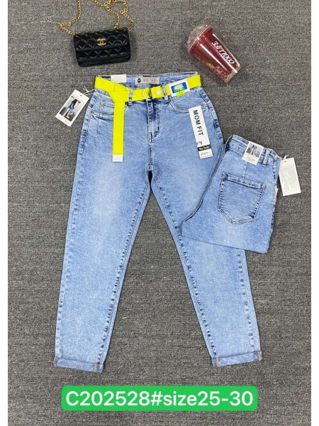 Spodnie Jeansy damskie ,Size 25-30.paczka 10szt,