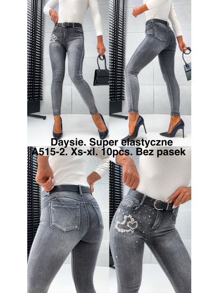 Spodnie Jeansy damskie ,Size xs-xl.paczka 10szt,