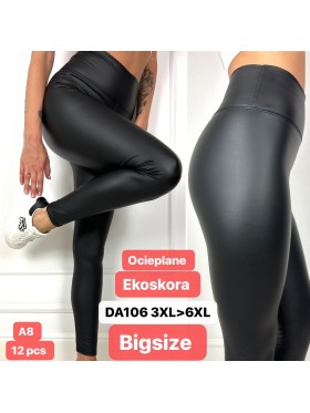 Spodnie /Legginsy Damskie OPCIEPLANE . Size 3XL-6XL, 1 Kolor(12szt/paczka)