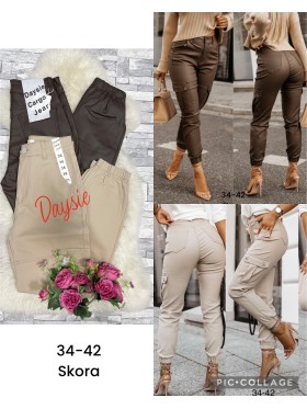 Spodnie skórzane damskie ,Size 34-42.paczka 10szt,