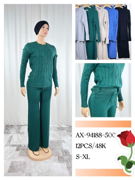 Komplety damskie , size S-XL, paczka 12szt ,Mix kolor