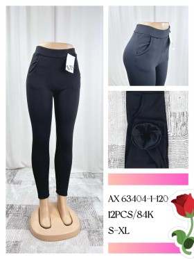 Legginsy damskie , size S-XL, paczka 12szt ,1 kolor