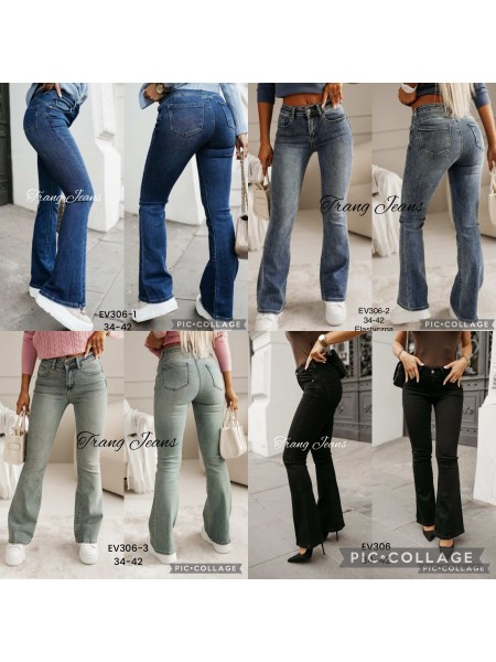 Spodnie Jeansy damskie ,Size 34-42.paczka 10szt,