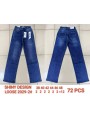 Spodnie Jeansy damskie ,Size 38-48.paczka 12szt,