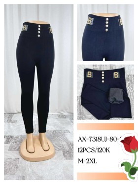 Legginsy damskie , size M-2XL, paczka 12szt ,Mix kolor