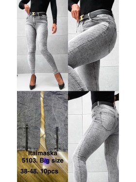 Spodnie Jeansy damskie ,BigSize 38-48.paczka 10szt,