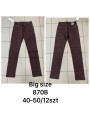 Spodnie Jeansy damskie ,bigSize 40-50.paczka 12szt,