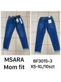 Spodnie Jeansy damskie M'sara.Size xs-xl.paczka 10szt,