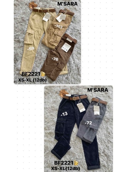 Spodnie Jeansy damskie M'sara.Size xs-xl.paczka 12szt,