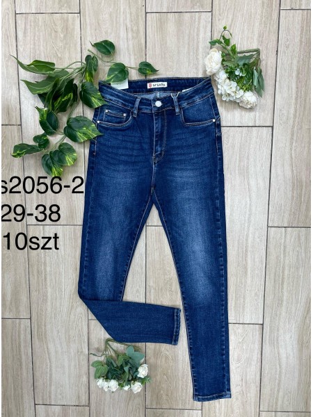 Spodnie Jeansy damskie .Size 29-38.paczka 10szt,