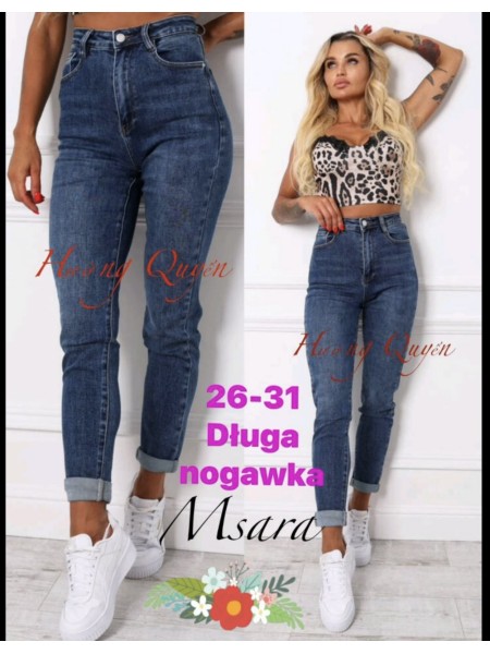 Spodnie Jeansy damskie M'sara.Size 26-31.paczka 10szt,