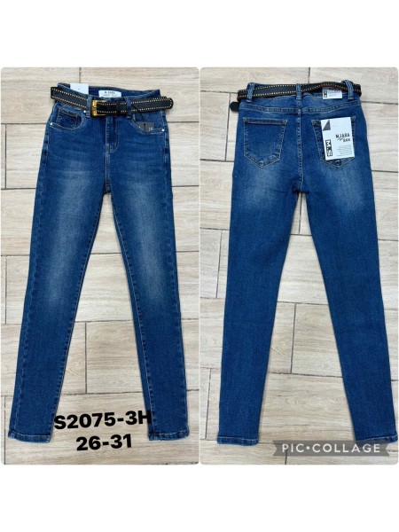 Spodnie Jeansy damskie M'sara.Size 26-31.paczka 10szt,