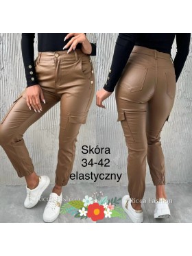 Spodnie skórzane  damskie .Size 34-42.paczka 10szt,