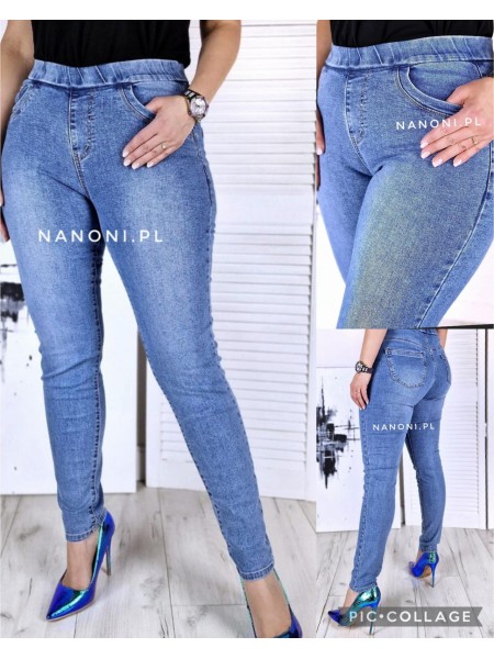 Spodnie Jeansy damskie  .bigSize 42-50.paczka 10szt,