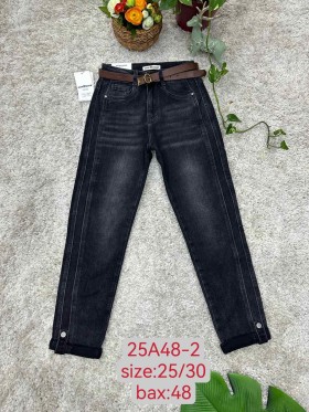 Spodnie Jeansy damskie  .Size 25-30.paczka 12szt,