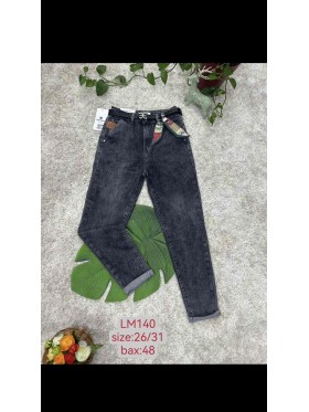 Spodnie Jeansy damskie  .Size 26-31.paczka 12szt,