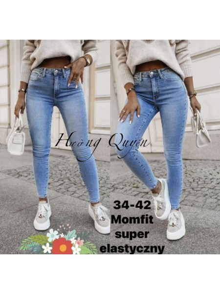 Spodnie Jeansy   damskie  .Size 34-42.paczka 10szt,