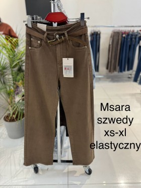 Spodnie Jeansy   damskie M'sara .Size xs-xl.paczka 10szt,