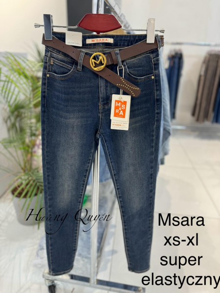 Spodnie Jeansy   damskie M'sara .Size xs-xl.paczka 10szt,