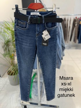 Spodnie Jeansy   damskie M'sara .Size xs-xl.paczka 10szt,