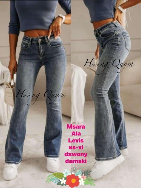 Spodnie Jeansy   damskie M'sara .Size xs-xl.paczka 10szt,