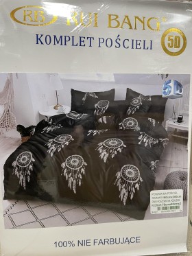 Komplet pościeli 100% satyna - bawełna 3 Częściowy Rozmiar :160/200cm