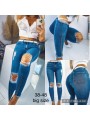 Spodnie Jeansy damskie .bigSize 38-48.paczka 10szt,