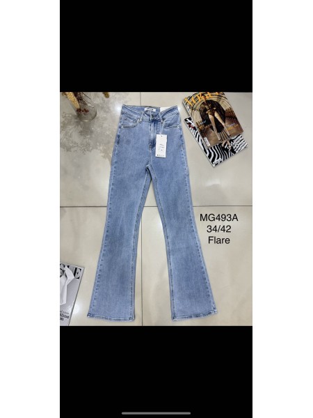 Spodnie Jeansy damskie .Size 34-42.paczka 10szt,