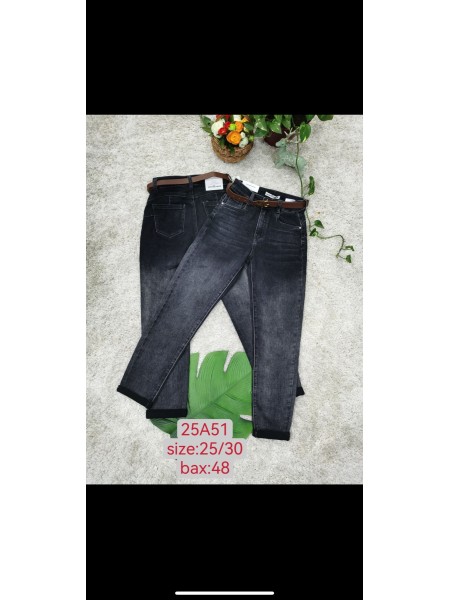 Spodnie Jeansy damskie .Size 25-30.paczka 10szt,