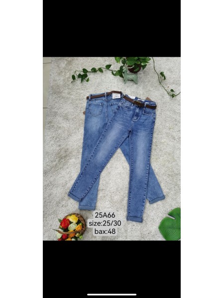 Spodnie Jeansy damskie .Size 25-30.paczka 10szt,