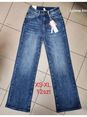 Spodnie Jeansy damskie .Size xs-xl.paczka 12szt,