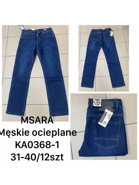 Spodnie Jeansy damskie M'sara.Size 31-40.paczka 12szt,